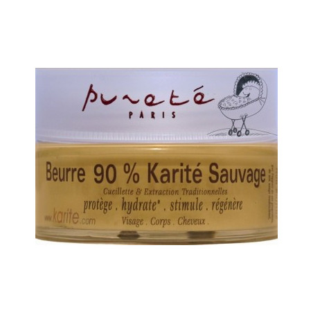 90% KARITE Sauvage et Huiles végétales