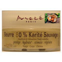 80% KARITE Sauvage et Huiles végétales